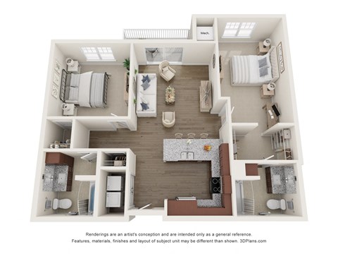 a floor plan of the villas at houston levee west apartments in cordova,